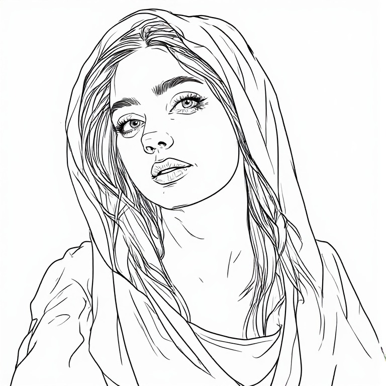 Madonna-l-Line-drawing-natural-(42)