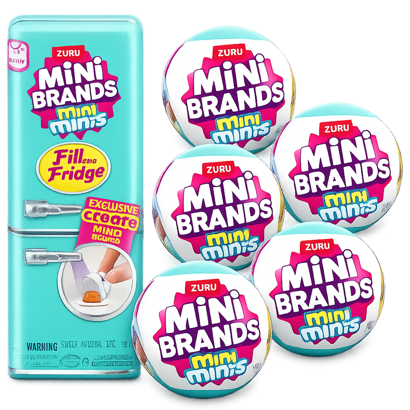 Kit Mini Geladeira + 5 Capsulas