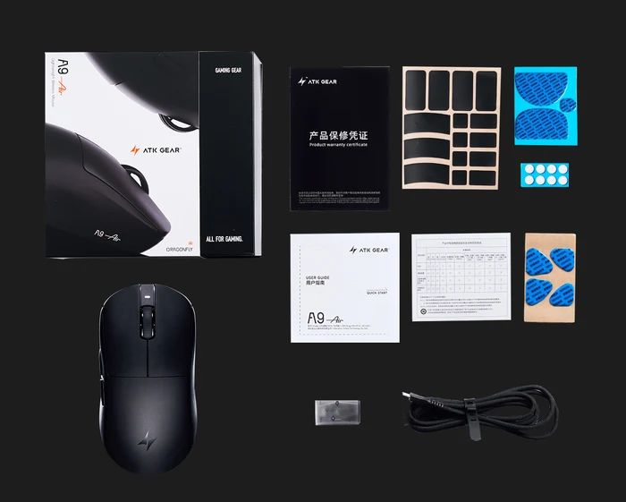 ATK Dragonfly A9 Air+ 製品内容
