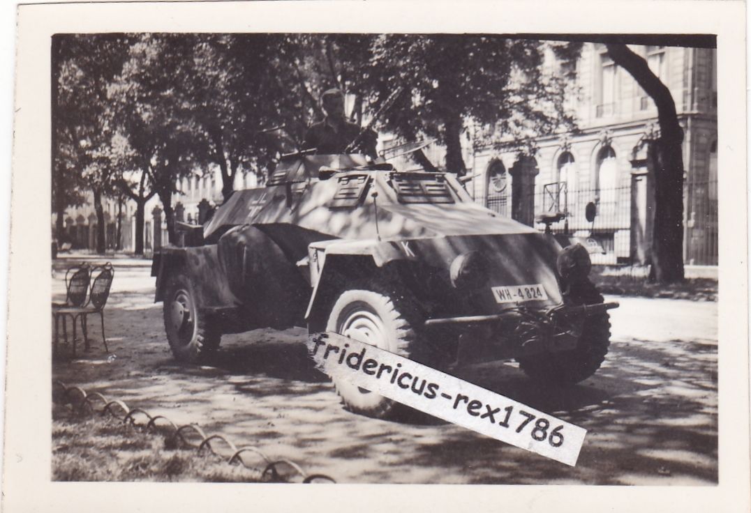 Foto elite Panzerspähwagen Panzer Tank Sd.Kfz. 2