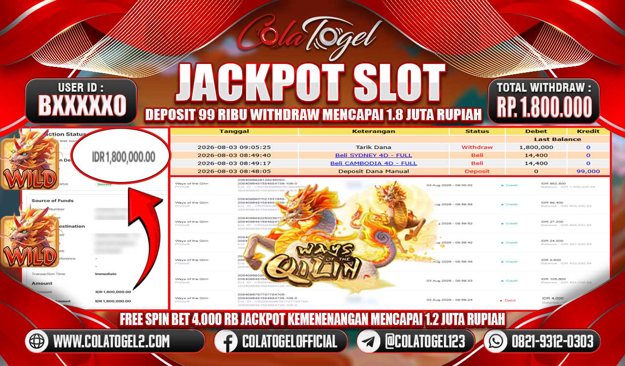 JACKPOT SLOT GACORR!!