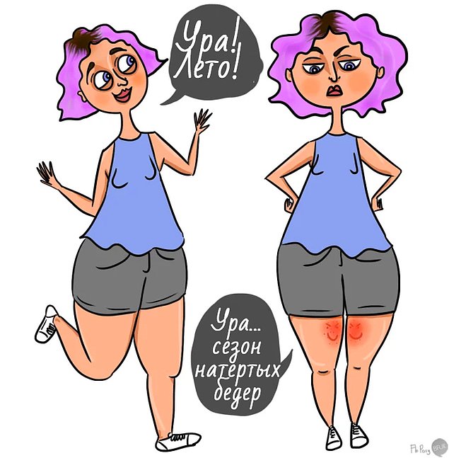 13 комиксов, которые поймут только люди, которые терпеть не могут жару