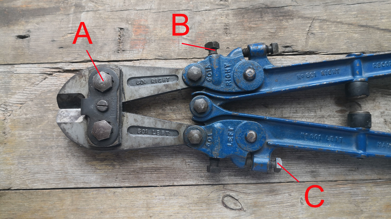 Help adjusting Record bolt cutters. | The Garage Journal