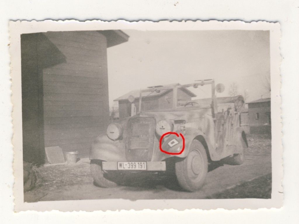 .1943-44 ITALIEN Südfront - Luftwaffe - Kübelwag