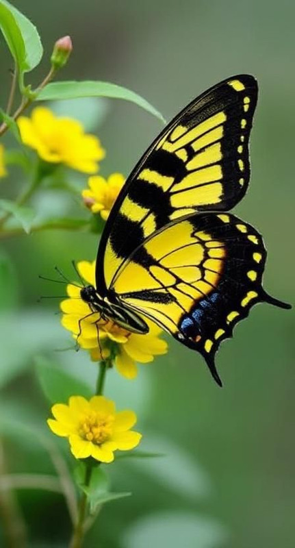 Meaning-Of-Yellow-And-Black-Butterfly.jp
