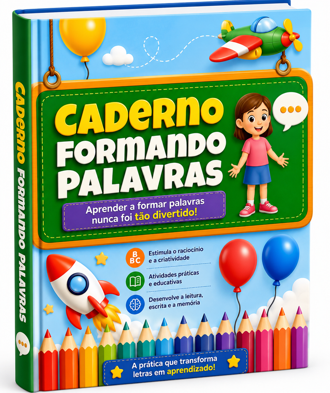 Caderno Formando Palavras