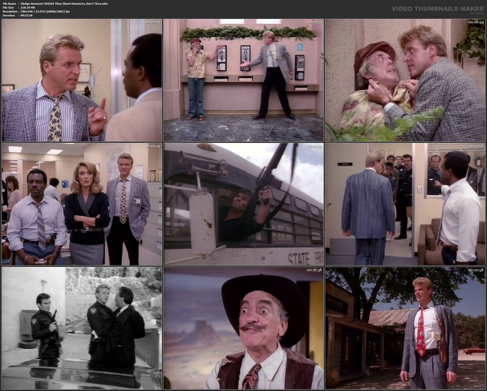 Sledge Hammer! S01E04 They Shoot Hammers, Don't They.mkv