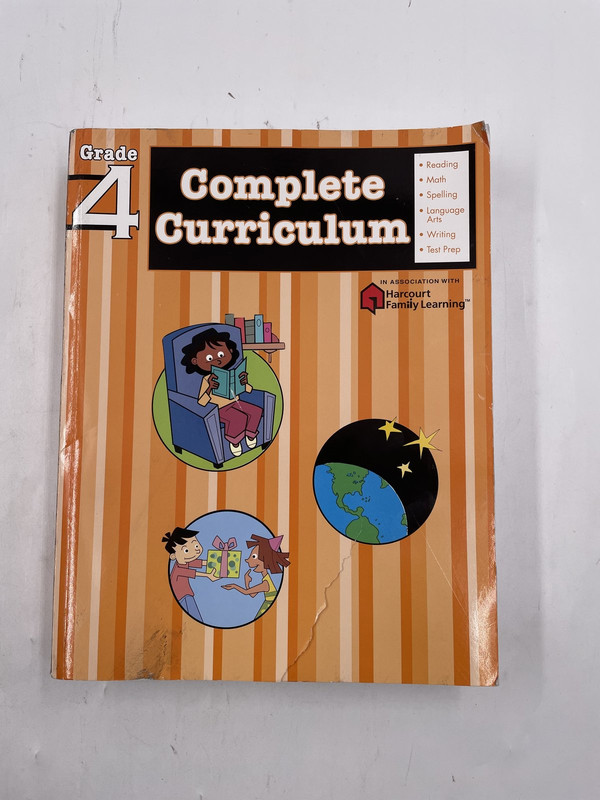 FLASH KIDS COMPLETE CURRICULUM HARCOURT FAMILY LEARNING GRADE 4