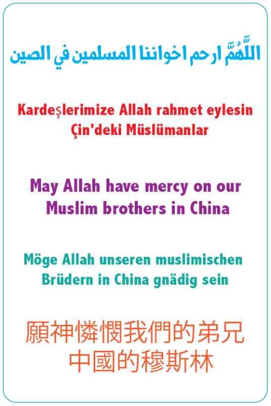 اللهم ارحم اخواننا المسلمين في الصين-01