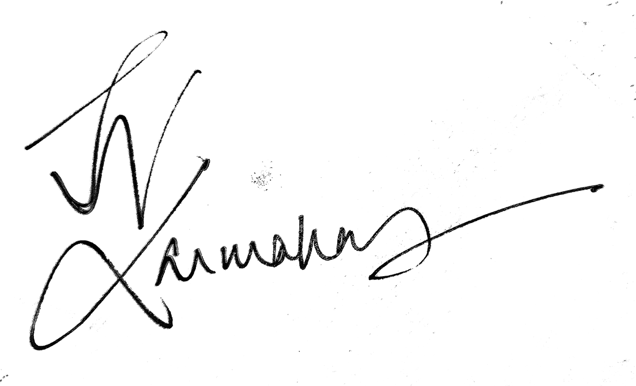 Dr. Susnata Karmakar Signature