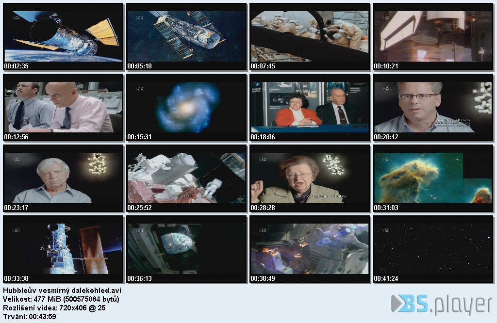Hubbleův vesmírný dalekohled / Hubble's Cosmic Journey / CZ