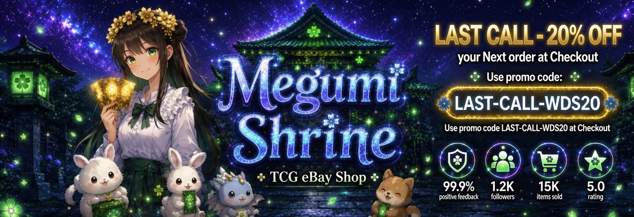 Megumi Shrine TCG eBay Shop