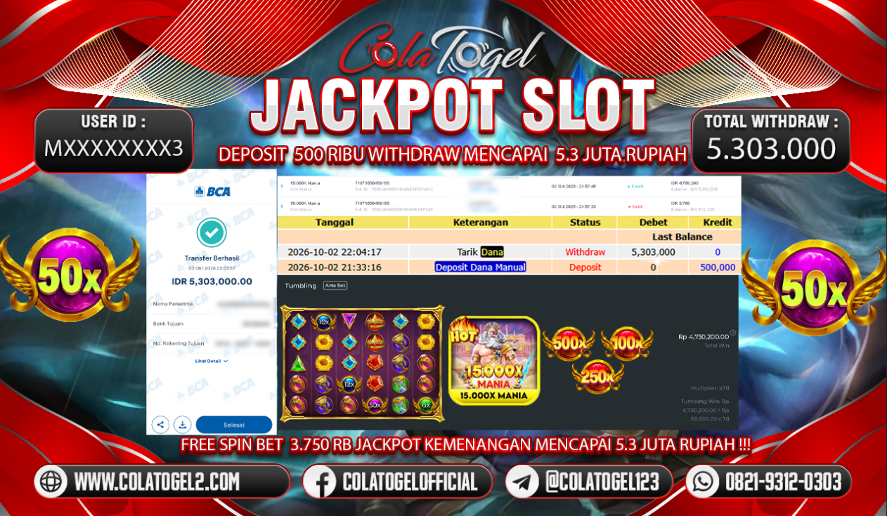 JACKPOT SLOT GACORR !!!