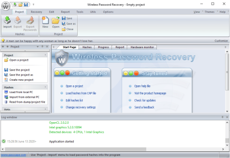 Passcape Wireless Password Recovery Professional 6.1.5.659
