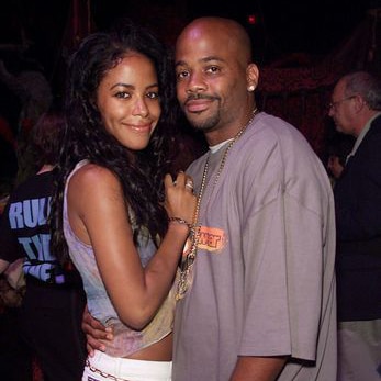 Aaliyah and Damon Dash