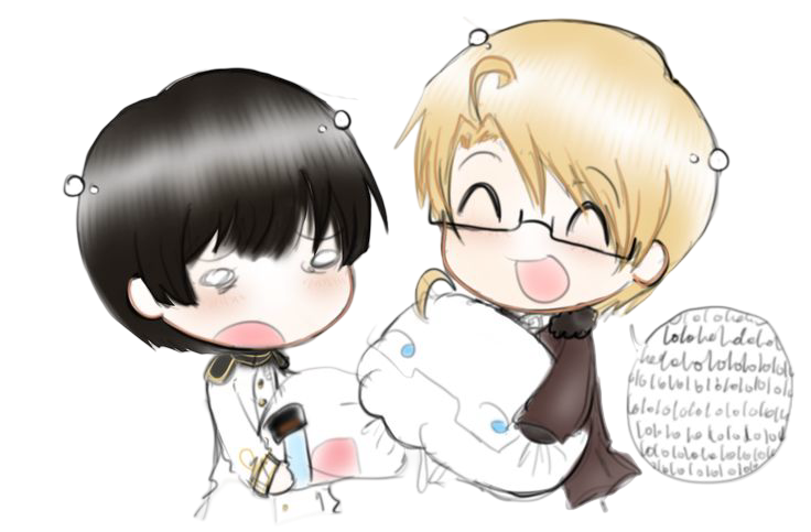 Art credits to alfredo_nburger on twt. I DON'T SHIP AMEPAN.