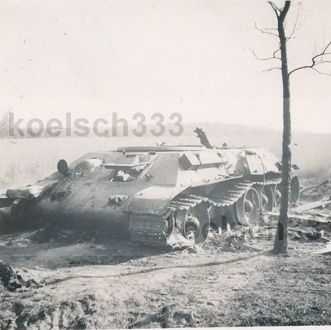 Т-34 обр.1940 (СССР) потерянный 3 МК 5 ТД Литва (02-4)