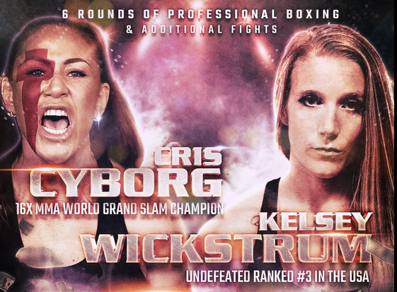 Крис Сайборг срещу непобедена боксьорка във втората си битка на ринга