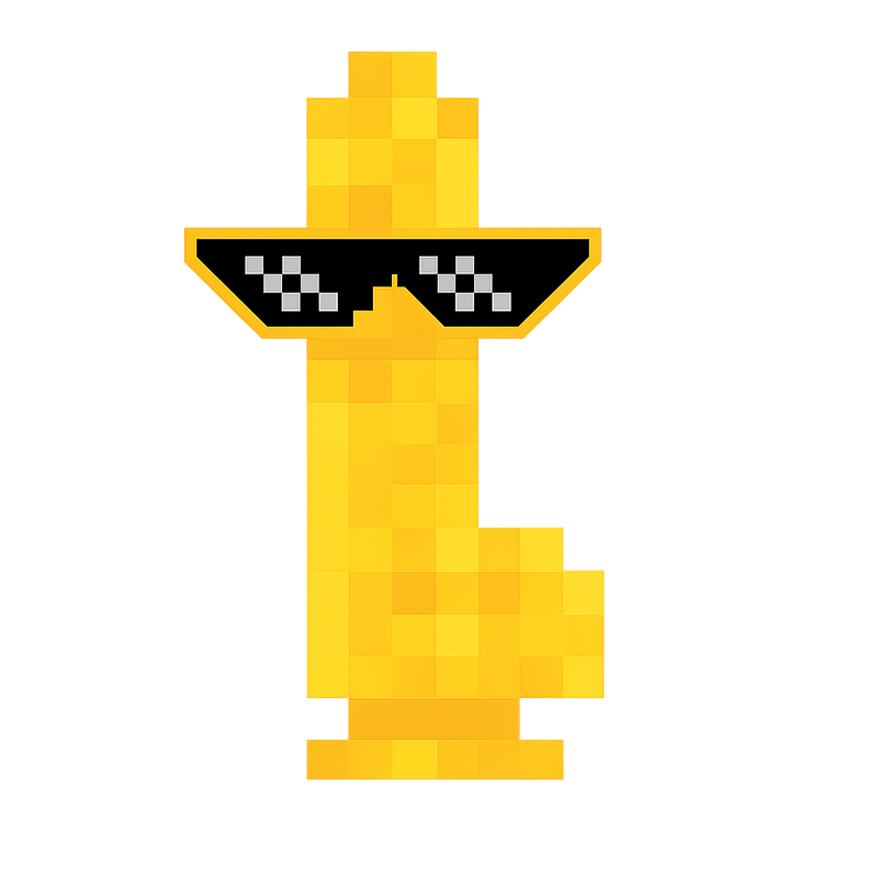Yellow Dildo Coin Logo
