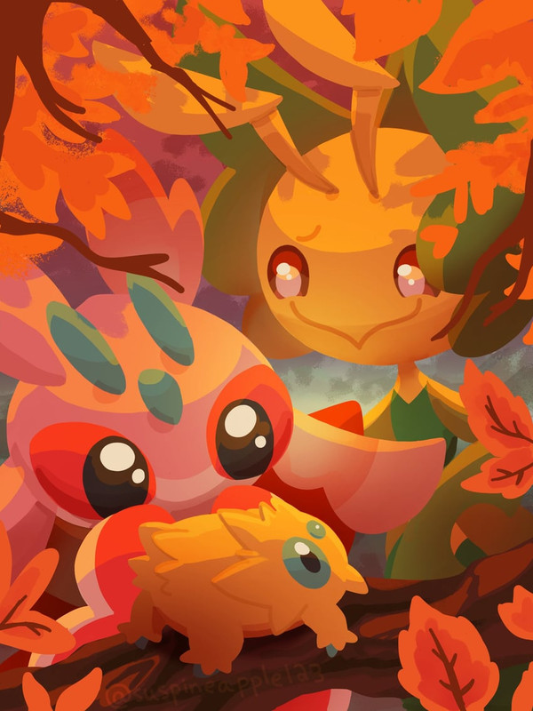 joltik-lurantis-and-leavanny-pokemon-dra