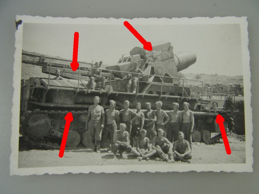 60cm Mörser Karl Gerät 040 THOR Geschütz Sewasto