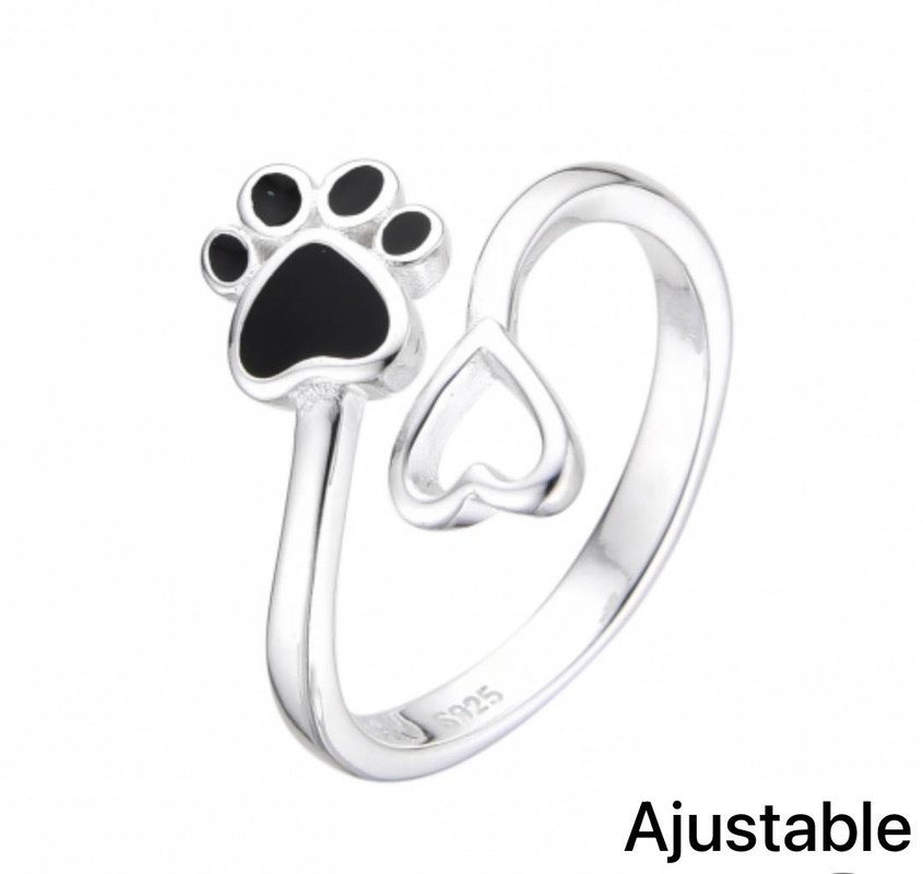 Anillo de Huella de Perro