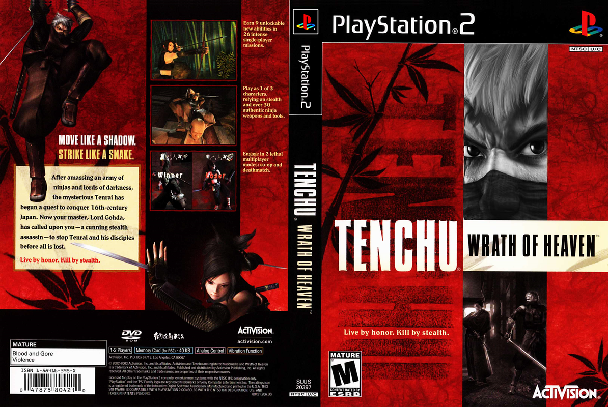 Tenchu Wrath of Heaven