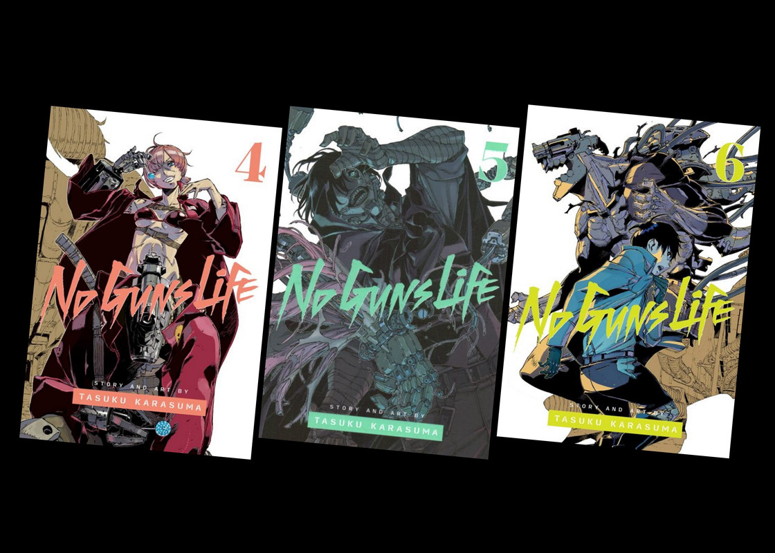 No Guns Life English Manga Series By Tasuku Karasuma Set Of Book Volumes 4 6