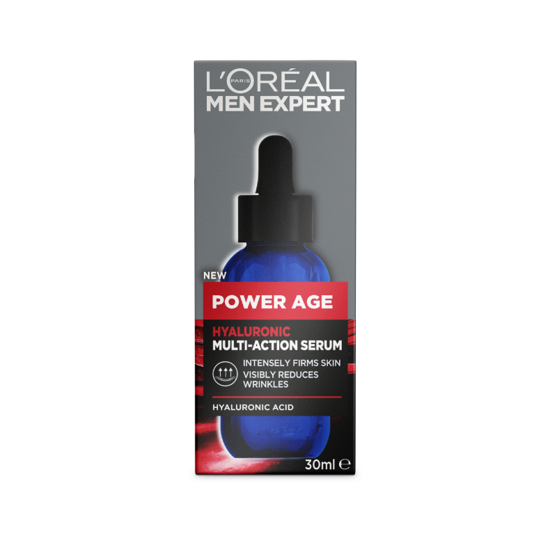 Loreal Men Expert Power Age Hyaluronic Multi-Action Serum 30Ml