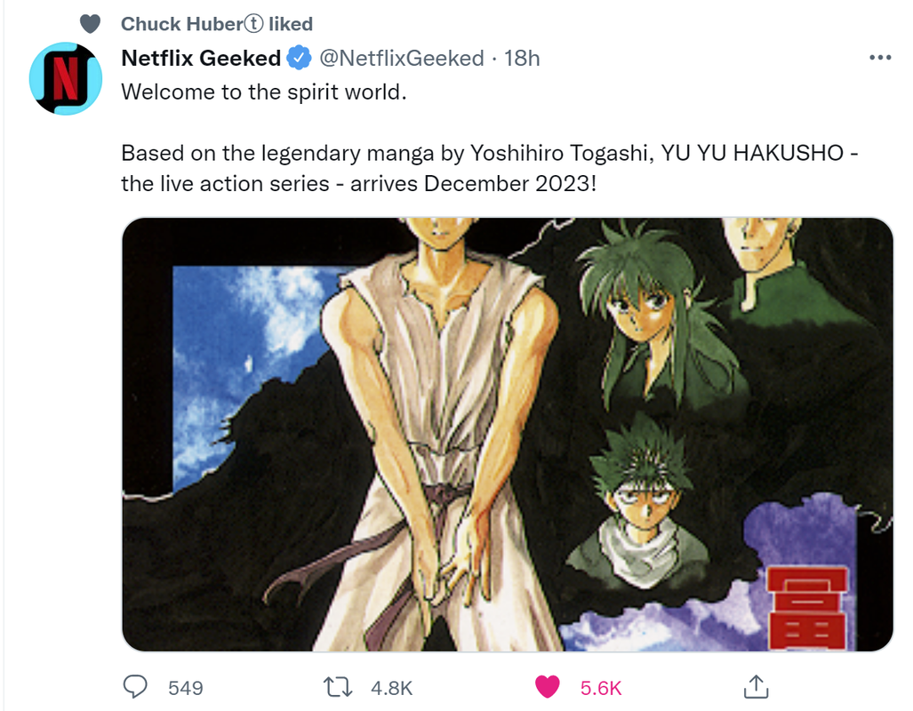 Netflix is making a live-action Yu Yu Hakusho - Polygon