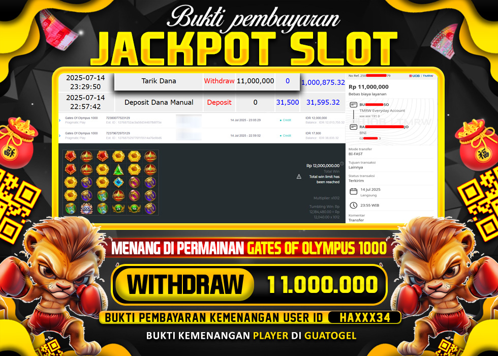 BUKTI JACKPOT LUNAS GUATOGEL