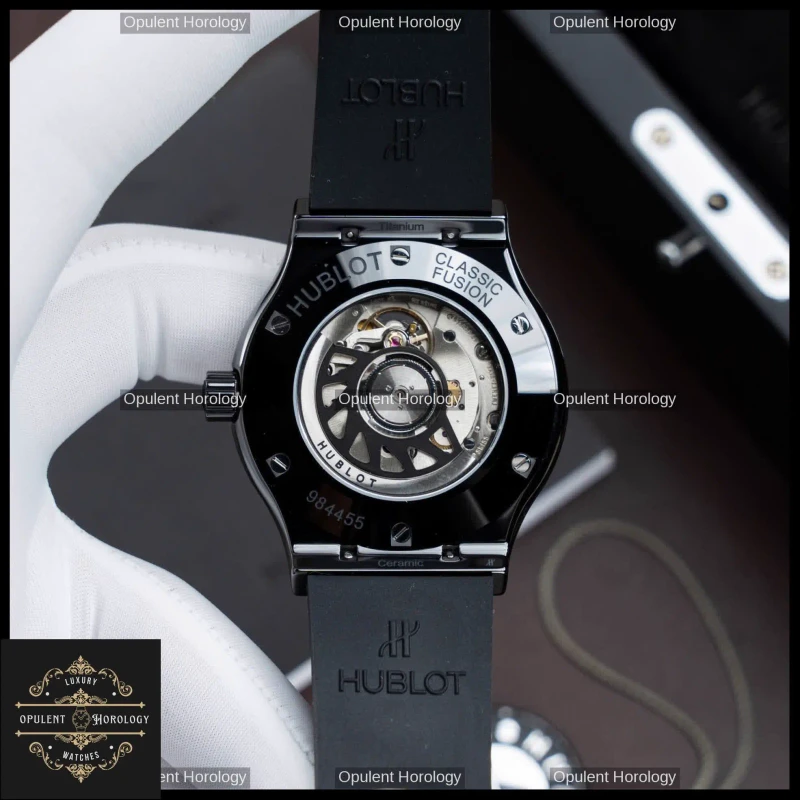 Hublot Classic Fusion Black Ceramic Carbon Dial Automatic 42mm