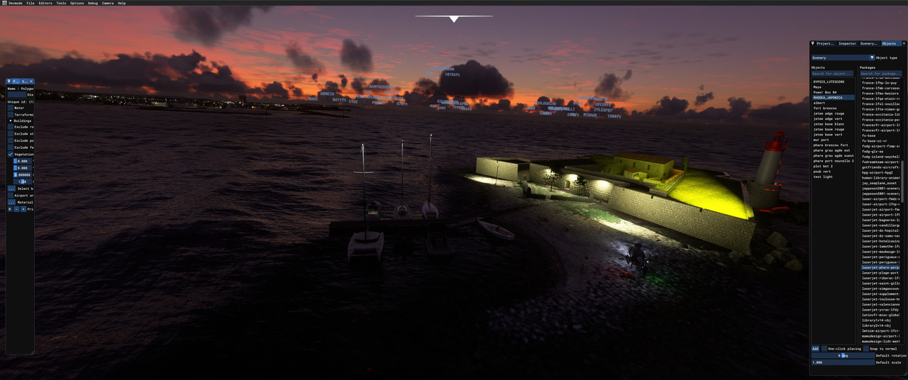 phare de Port La Nouvelle et feu de jetée Grau Agde/Fort de Briscou/phare Leucate Desktop-11-07-2023-19-16-34-653
