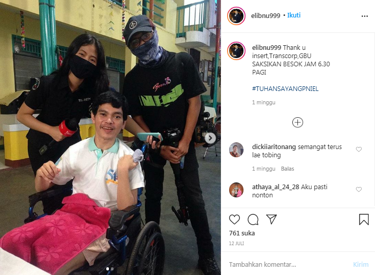 El Ibnu bersama rekan-rekan media
