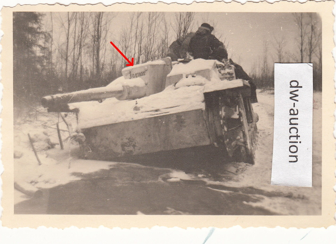 Sturmgeschütz Langrohr in Wintertarn mit Aufschr