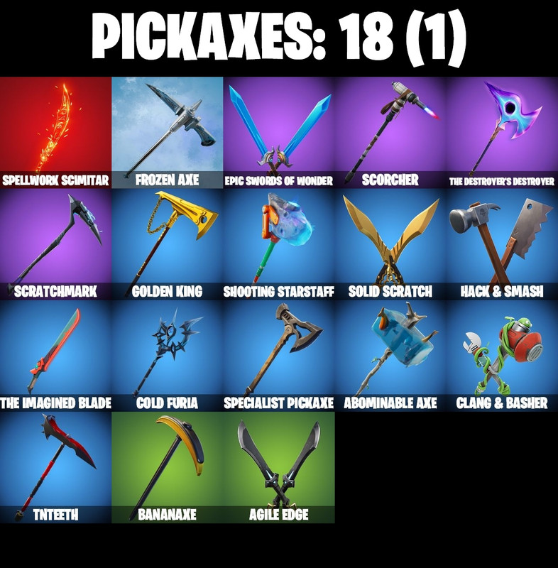 pickaxes comp