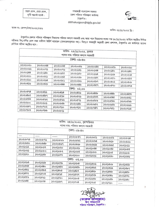 District-Family-Planning-Office-Thakurgaon-Viva-Schedule-2022-PDF-1