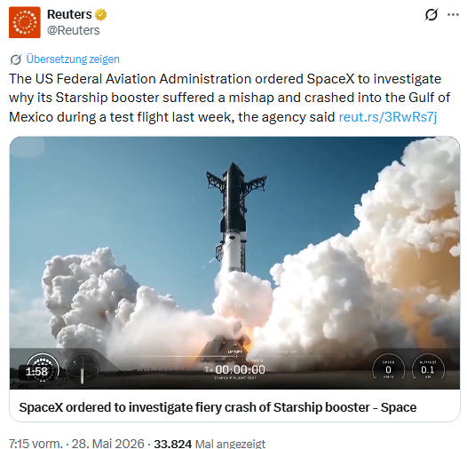 SpaceX Starship-Start SpaceX Starship-Start