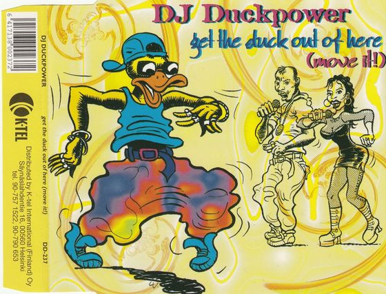 13/01/2023 - DJ Duckpower – Get The Duck Out Of Here (Move It)(CD Maxi-Single)(K-Tel – DD-237) 1995 R-1206699-1408192009-5363