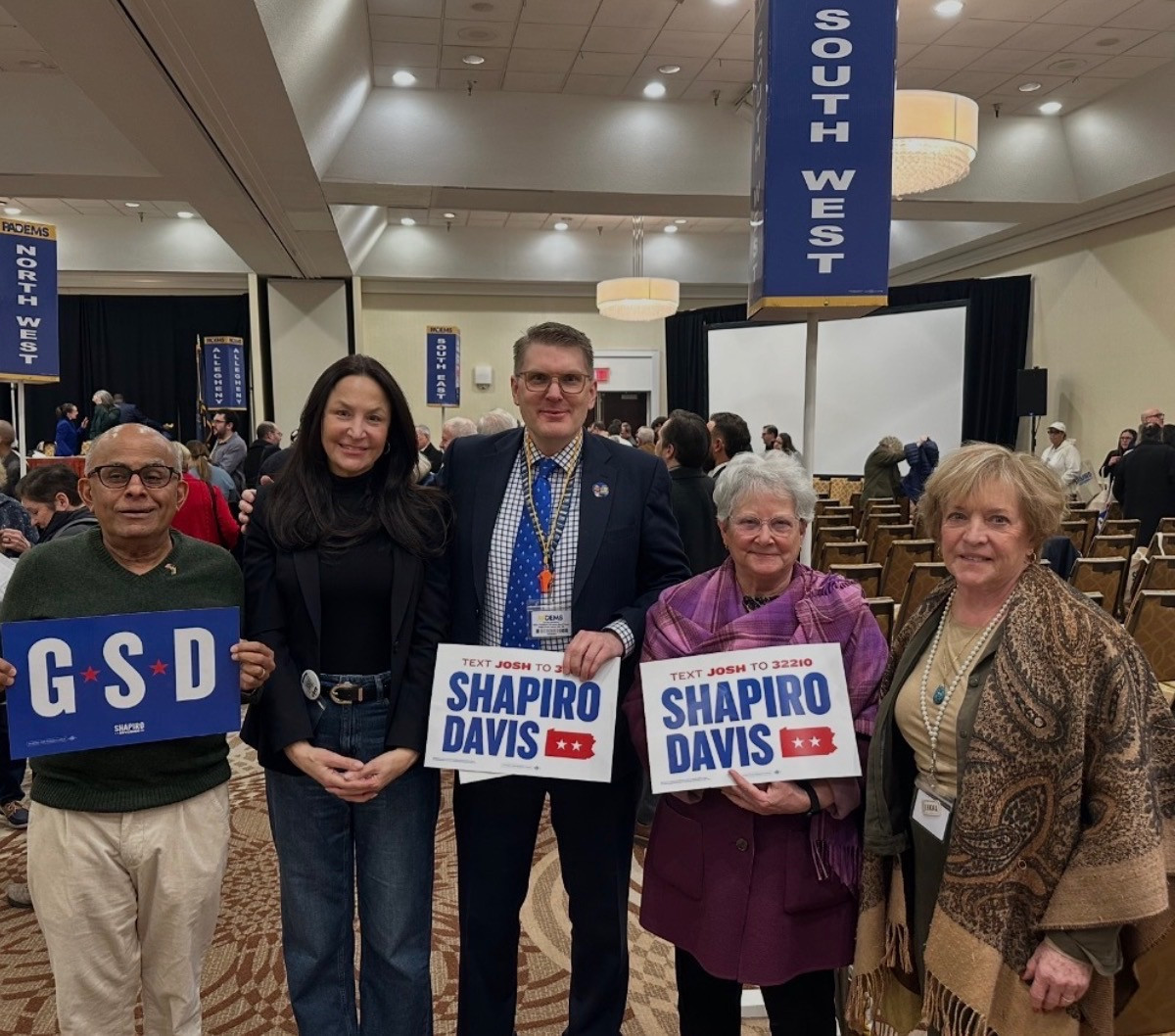 Westmoreland Democrats at PA Dems event