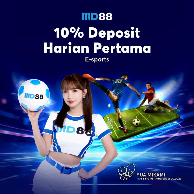 DEPOSIT HARIAN PERTAMA 10%##Dukung tim favoritmu kapan dan dimana saja dengan bonus tambahan 10% !