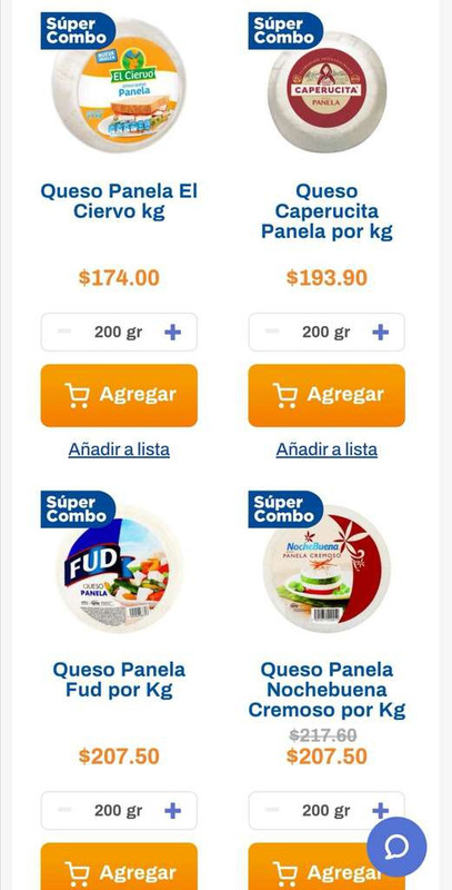 Chedraui: 30% de descuento en la compra mínima de $100 en queso panela a granel 
