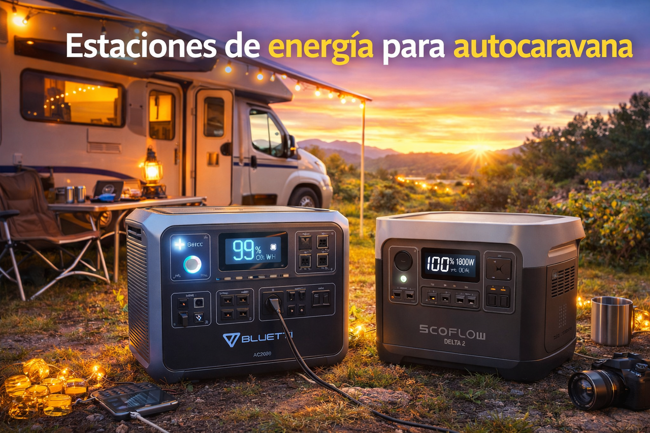 Estaciones de energía para autocaravana