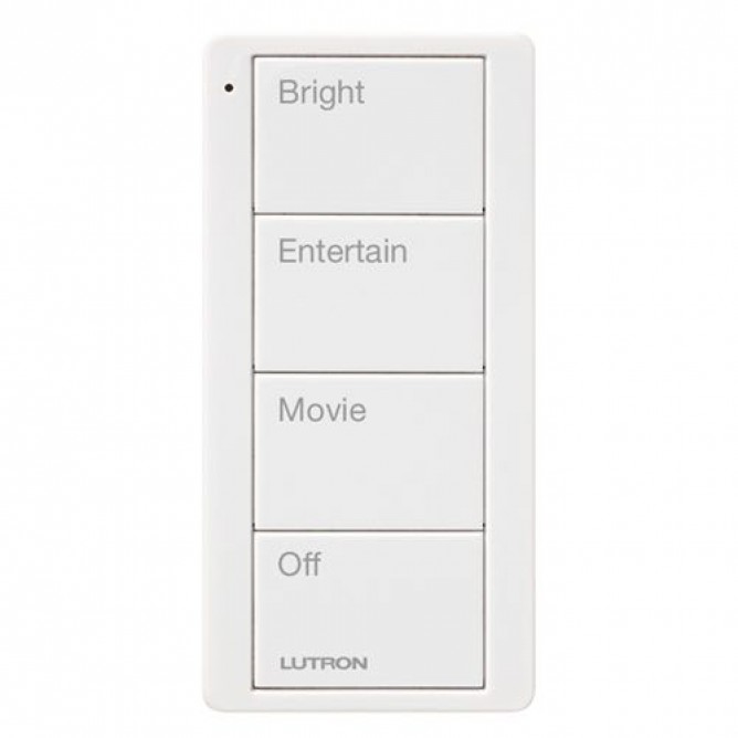 PJ24BGXXP01 LUTRON CASETA BOTONERA CONTROL REMOTO PICO 4 BOTONES
