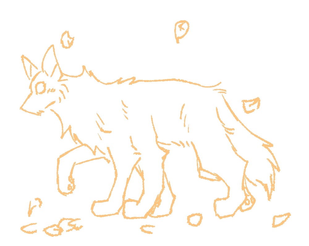 wobbly six legged coyote