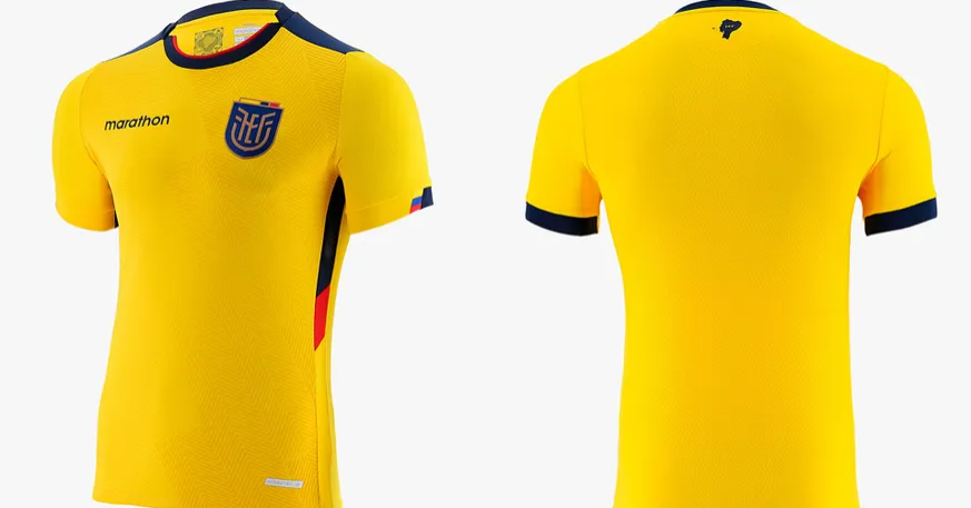 Camiseta Ecuador titular