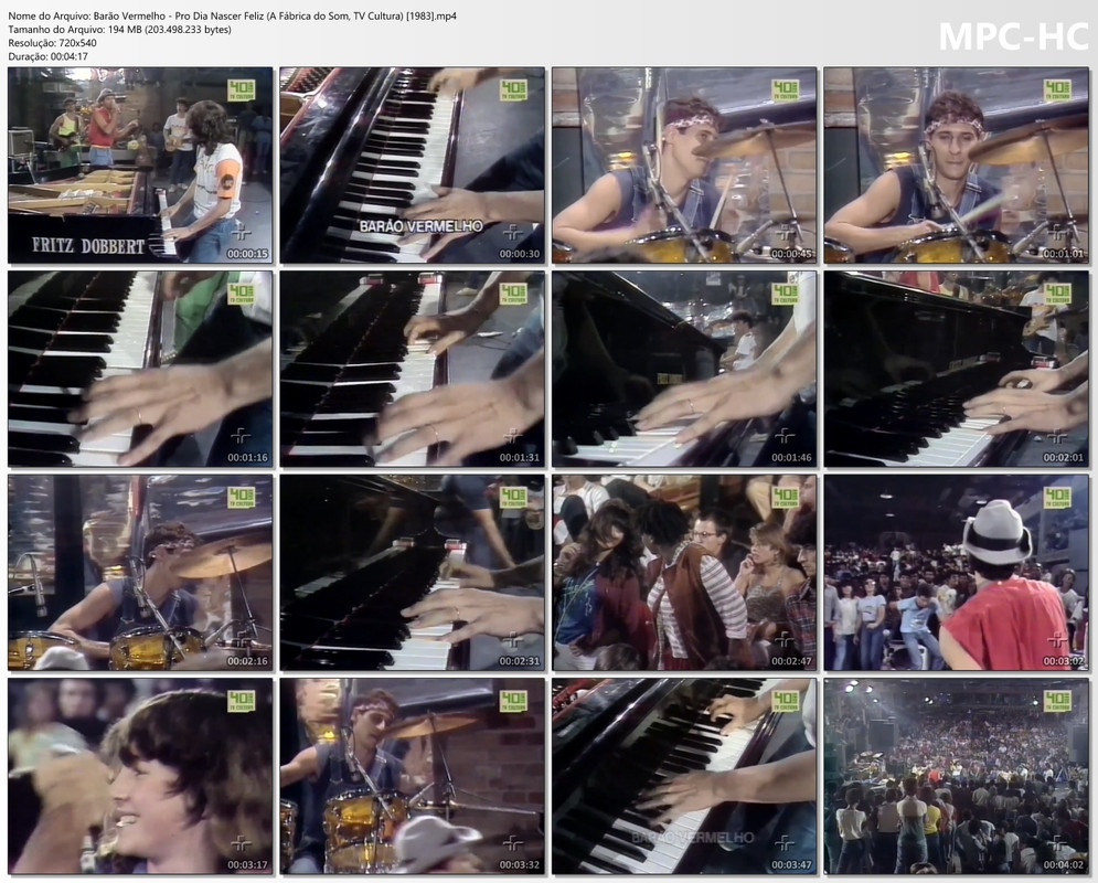 Barão Vermelho - Pro Dia Nascer Feliz (A Fábrica do Som, TV Cultura) [1983]