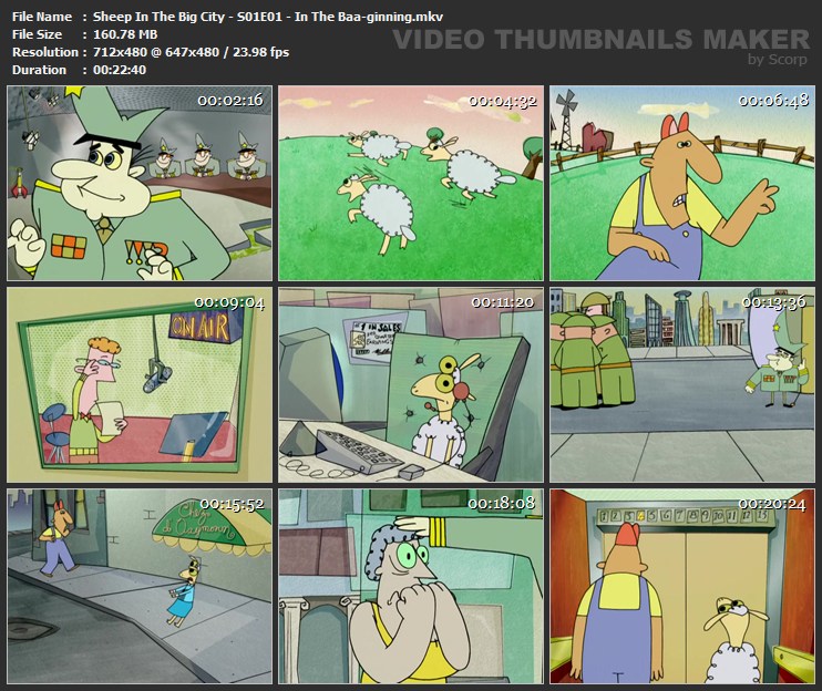 Sheep In The Big City - S01E01 - In The Baa-ginning.mkv