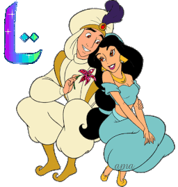 Aladin y Jazmín de Aladdin  L
