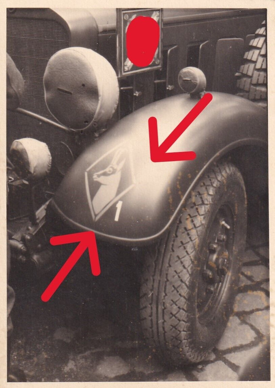 2wk Foto Führungs Fahrzeug Kfz Technik Auto Wappen Kennung